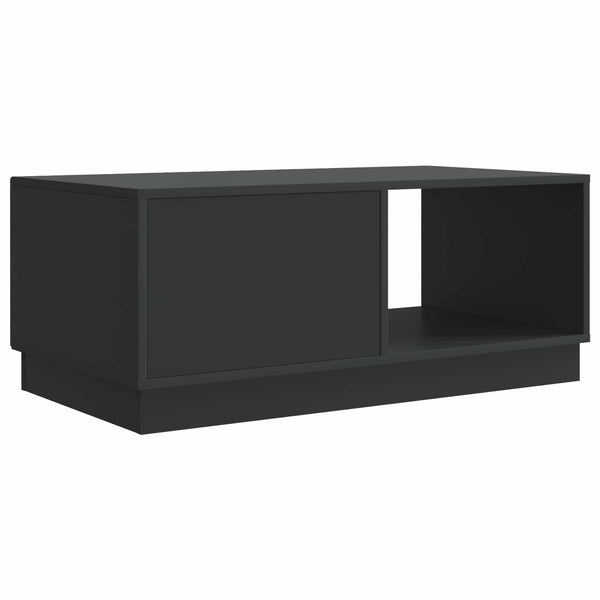 Sohvapöytä Musta 90 x 50 x 37 cm Tekninen puu