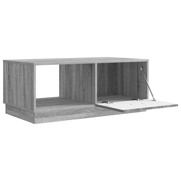 Sohvapöytä Harmaa sonoma 90 x 50 x 37 cm Tekninen puu