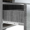 Yöpöytäkaappi 2 kpl Harmaa sonoma 43 x 34,5 x 47,5 cm