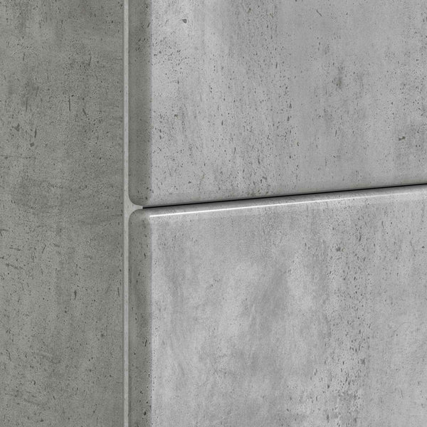Yöpöytäkaappi Betoninharmaa 62 x 34,5 x 47,5 cm Tekninen puu