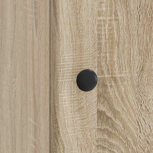 Yöpöytäkaappi 2 kpl Sonoma-tammi 43 x 34,5 x 50 cm Tekninen puu