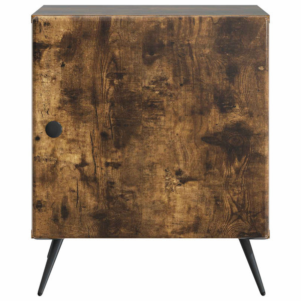 Yöpöytäkaappi Savutammi 43 x 34,5 x 50 cm Tekninen puu