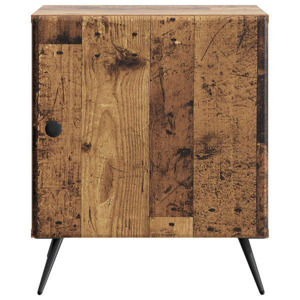 Yöpöytäkaappi Vanha puu 43 x 34,5 x 50 cm Tekninen puu