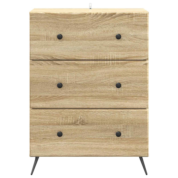Laatikkokaappi 66 x 34,5 x 90 cm Tekninen puu Sonoma-tammi
