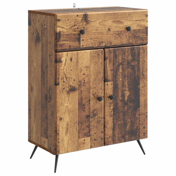 Sivupöytä Vanha puu 66 x 34,5 x 90 cm Tekninen puu
