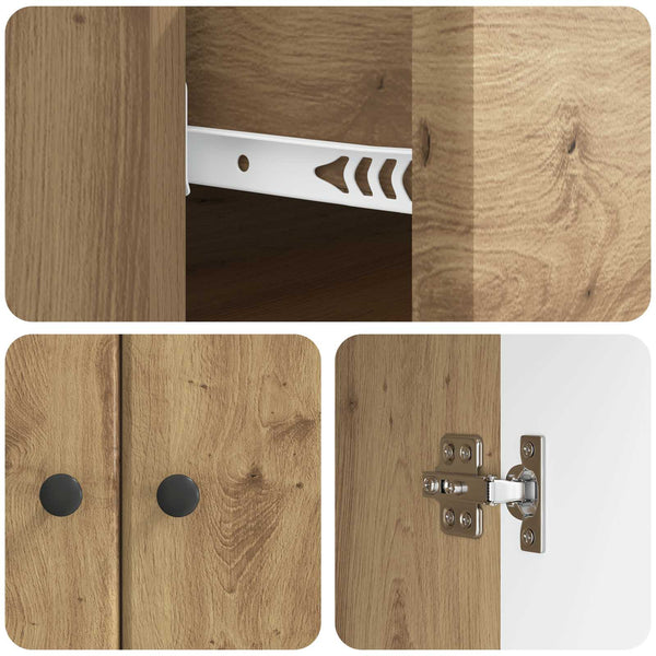 Sivupöytä Artisaanitammi 66 x 34,5 x 90 cm Tekninen puu