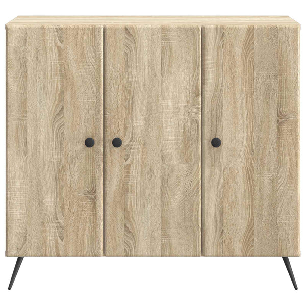 Sivupöytä Sonoma-tammi 89 x 34,5 x 80 cm Tekninen puu