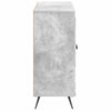 Sivupöytä Betoninharmaa 89 x 34,5 x 80 cm Tekninen puu