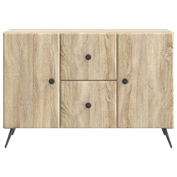 Sivupöytä Sonoma-tammi 89 x 34,5 x 60 cm Tekninen puu