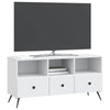 TV-kaappi valkoinen 102 x 34,5 x 50 cm Tekninen puu