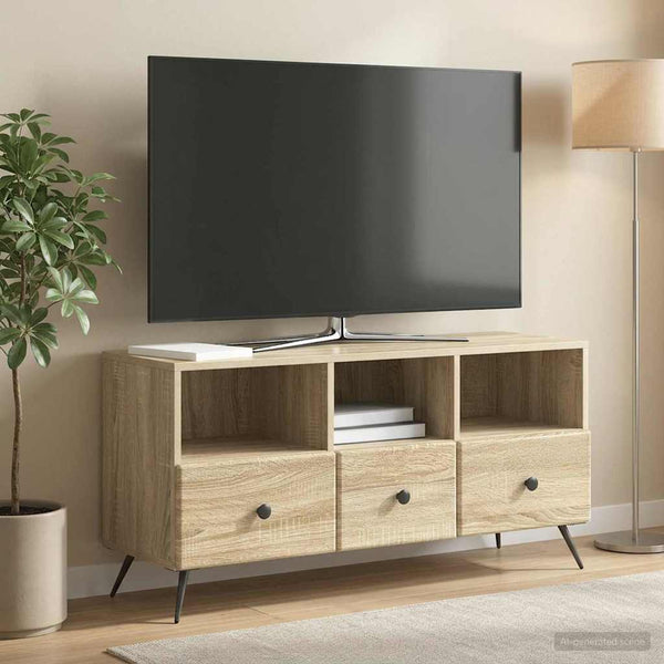 TV-kaappi Sonoma-tammi 102 x 34,5 x 50 cm Tekninen puu