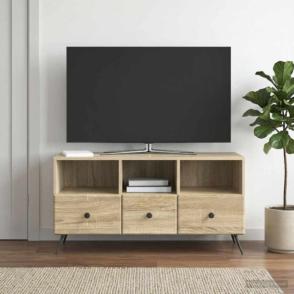 TV-kaappi Sonoma-tammi 102 x 34,5 x 50 cm Tekninen puu