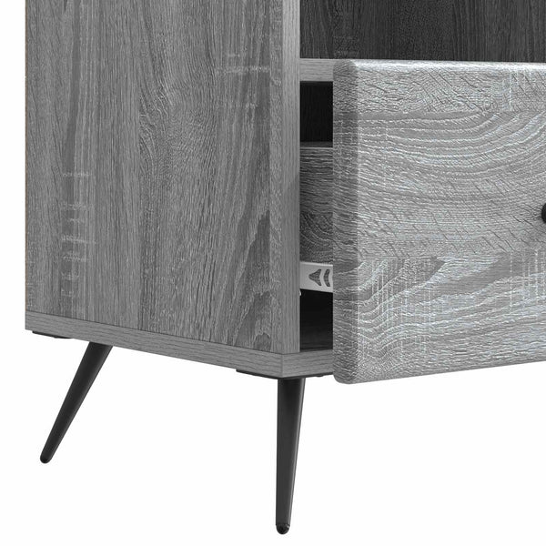 TV-kaappi Harmaa sonoma 102 x 34,5 x 50 cm Tekninen puu