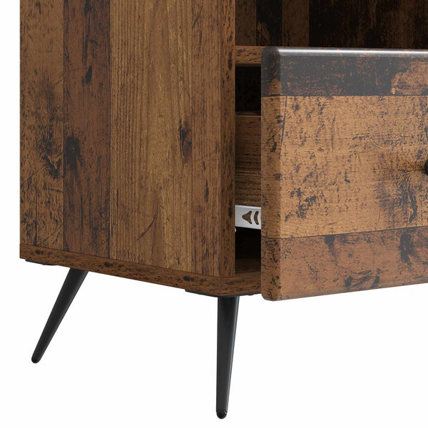 TV-kaappi Vanha puu 102 x 34,5 x 50 cm Tekninen puu