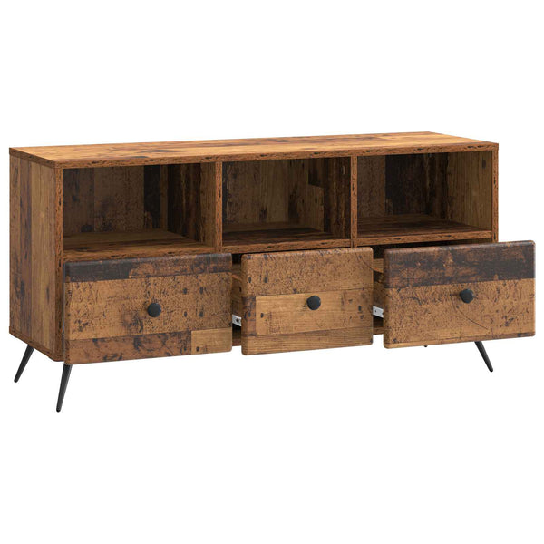 TV-kaappi Vanha puu 102 x 34,5 x 50 cm Tekninen puu