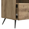 TV-kaappi 102 x 34,5 x 50 cm Artisaanitammi Tekninen puu