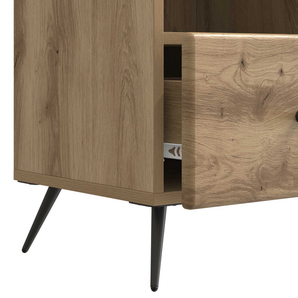 TV-kaappi 102 x 34,5 x 50 cm Artisaanitammi Tekninen puu