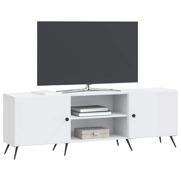 TV-kaappi 150 x 31 x 50 cm valkoinen Tekninen puu