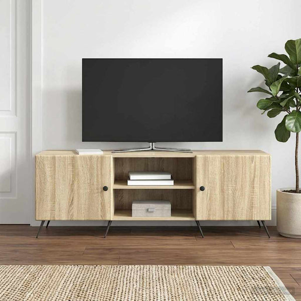 TV-kaappi 150 x 31 x 50 cm Sonoma-tammi Tekninen puu