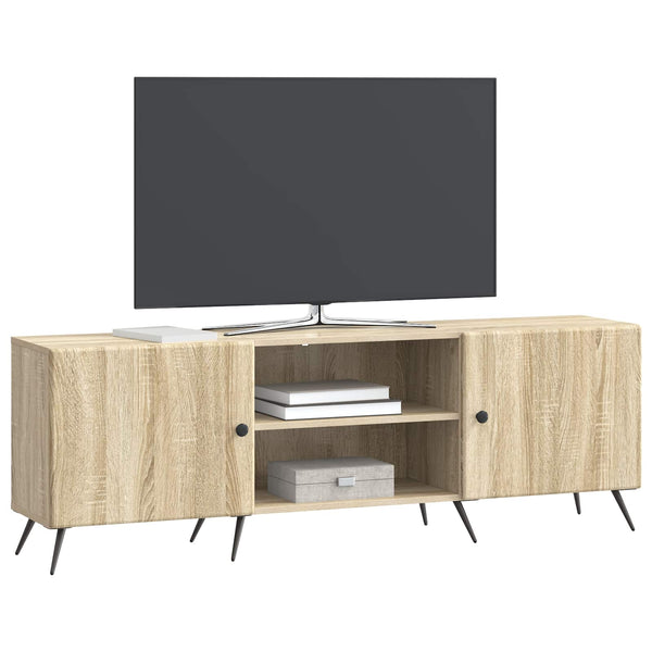 TV-kaappi 150 x 31 x 50 cm Sonoma-tammi Tekninen puu