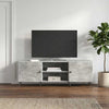 TV-kaappi 150 x 31 x 50 cm Betoninharmaa Tekninen puu