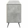 TV-kaappi 150 x 31 x 50 cm Betoninharmaa Tekninen puu