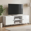 TV-kaappi 150 x 31 x 50 cm Korkeakiiltoinen valkoinen