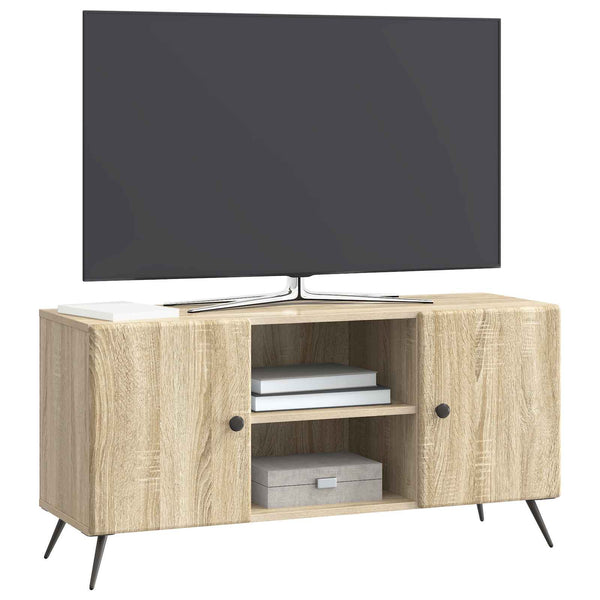 TV-kaappi 102 x 34,5 x 50 cm Sonoma-tammi Tekninen puu