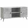 TV-kaappi 102 x 34,5 x 50 cm Betoninharmaa Tekninen puu