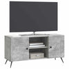 TV-kaappi 102 x 34,5 x 50 cm Betoninharmaa Tekninen puu