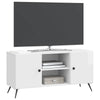 TV-kaappi 102 x 34,5 x 50 cm Korkeakiiltoinen valkoinen