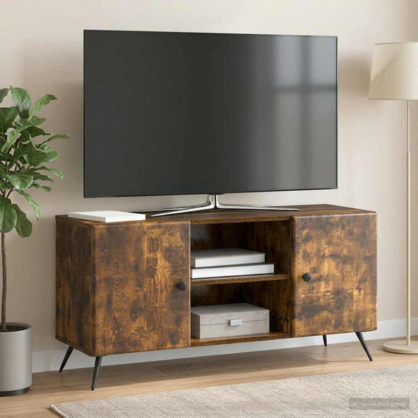 TV-kaappi 102 x 34,5 x 50 cm Savutammi Tekninen puu