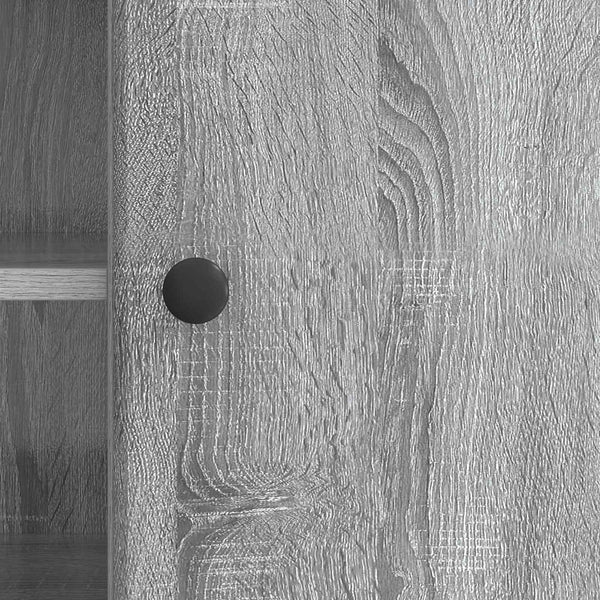 TV-kaappi 102 x 34,5 x 50 cm Harmaa sonoma Tekninen puu
