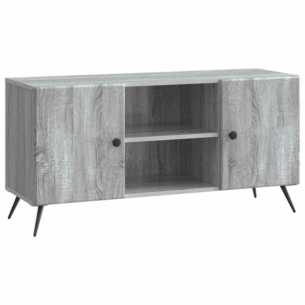 TV-kaappi 102 x 34,5 x 50 cm Harmaa sonoma Tekninen puu