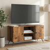 TV-kaappi 102 x 34,5 x 50 cm Vanha puu Tekninen puu