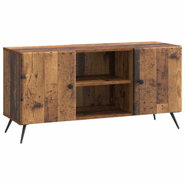 TV-kaappi 102 x 34,5 x 50 cm Vanha puu Tekninen puu