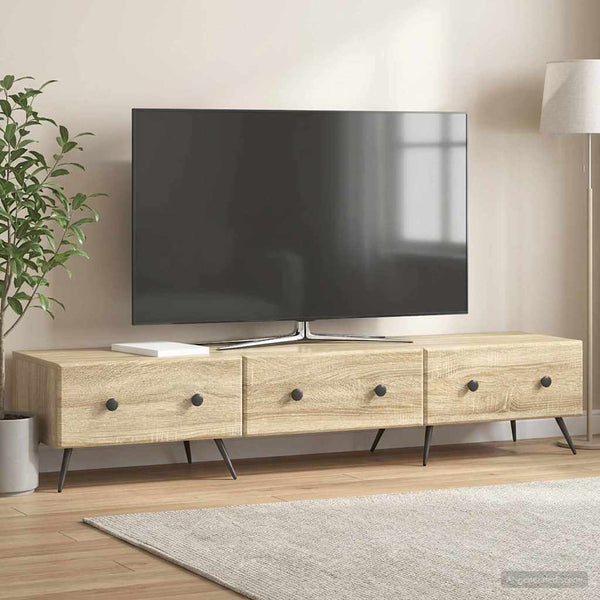 TV-kaappi Sonoma-tammi 147 x 34,5 x 30 cm Tekninen puu