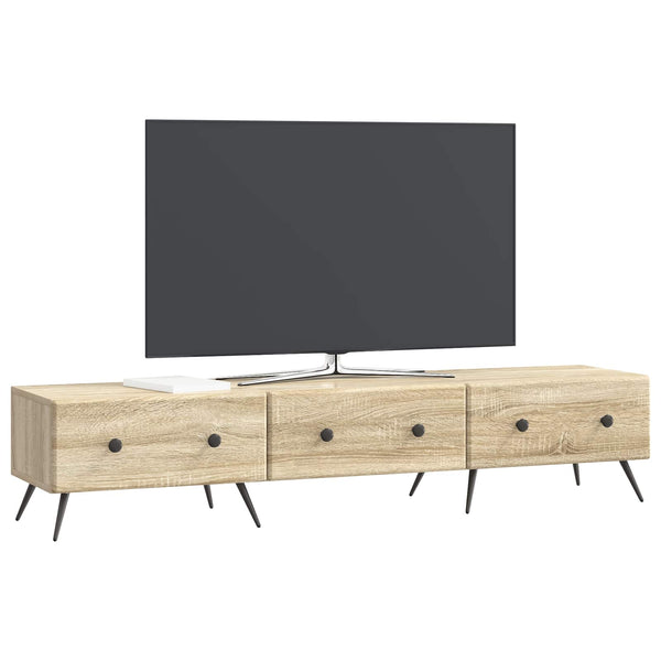 TV-kaappi Sonoma-tammi 147 x 34,5 x 30 cm Tekninen puu
