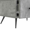 TV-kaappi Betoninharmaa 147 x 34,5 x 30 cm Tekninen puu