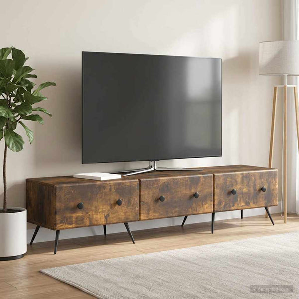 TV-kaappi Savutammi 147 x 34,5 x 30 cm Tekninen puu