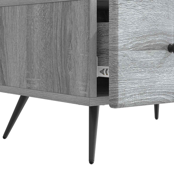 TV-kaappi Harmaa sonoma 147 x 34,5 x 30 cm Tekninen puu