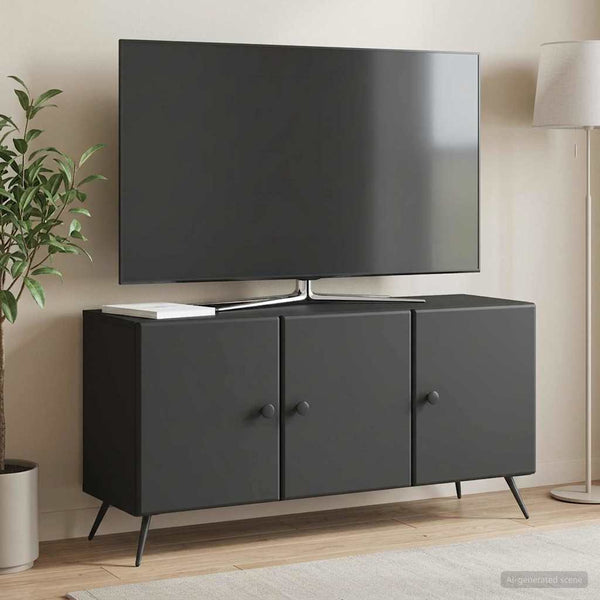 TV-kaappi Musta 99 x 34,5 x 50 cm Tekninen puu