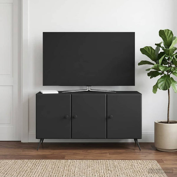 TV-kaappi Musta 99 x 34,5 x 50 cm Tekninen puu