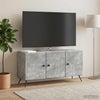 TV-kaappi Betoninharmaa 99 x 34,5 x 50 cm Tekninen puu
