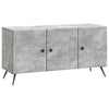 TV-kaappi Betoninharmaa 99 x 34,5 x 50 cm Tekninen puu
