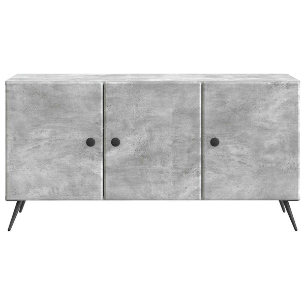TV-kaappi Betoninharmaa 99 x 34,5 x 50 cm Tekninen puu