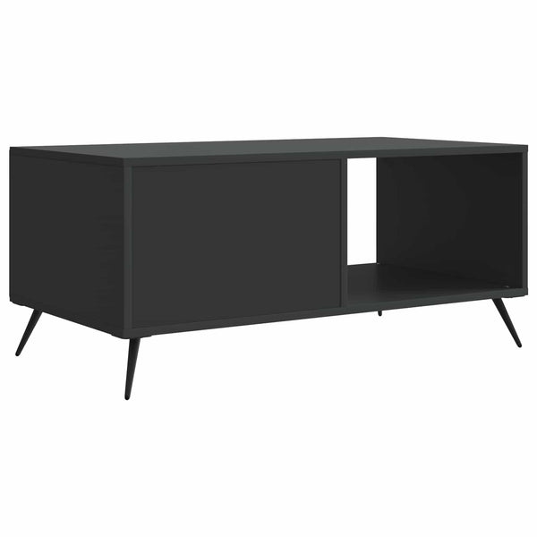 Sohvapöytä Musta 90 x 50 x 40 cm Tekninen puu