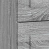 Yöpöytäkaappi 2 kpl Harmaa sonoma 43 x 34,5 x 44,5 cm