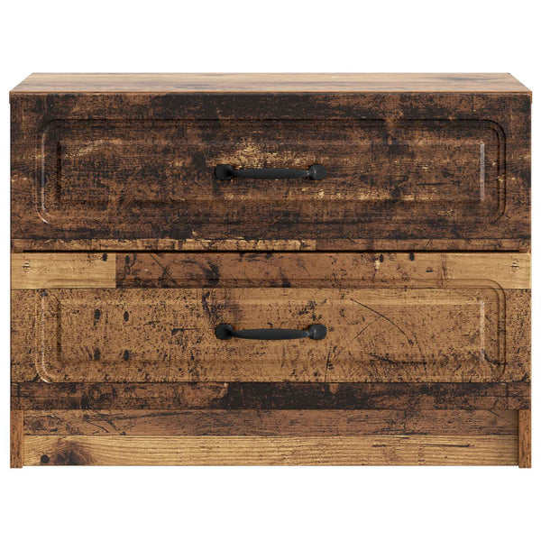 Yöpöytäkaappi Vanha puu 62 x 34,5 x 44,5 cm Tekninen puu