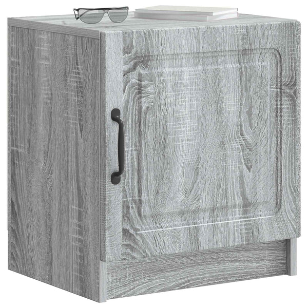 Yöpöytäkaappi Harmaa sonoma 43 x 34,5 x 47 cm Tekninen puu